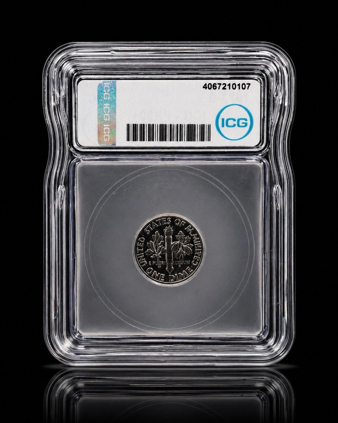 1973 S Roosevelt 10 Cent Dime - ICG Certified PR69+ -