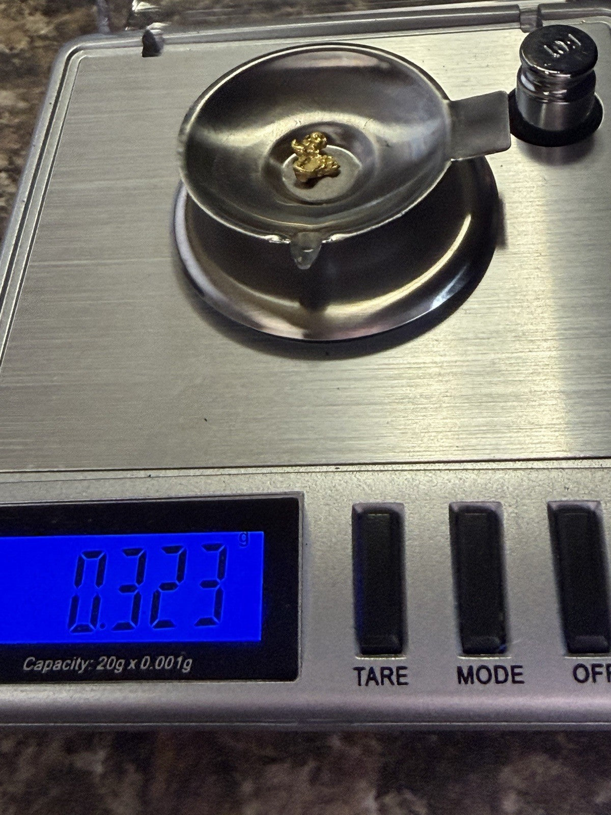 Beautiful Chunky Australian Gold Nugget 0.686 Gram Placer Gold Highest Purity4