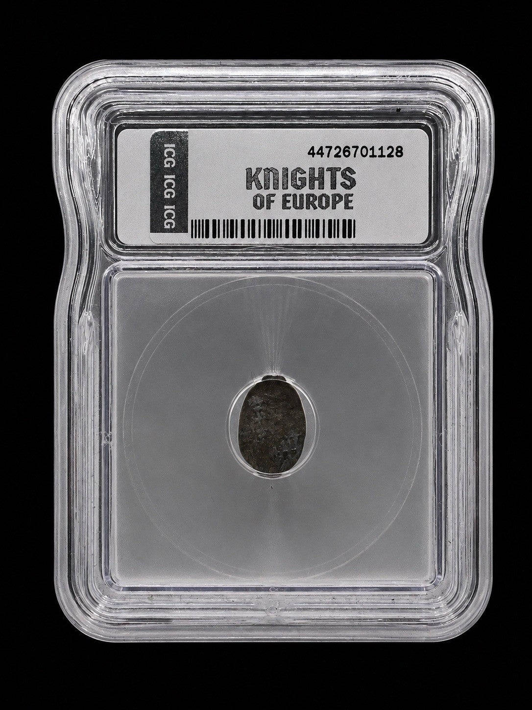 ICG Genuine Silver Russia Kopek Ivan IV 1535-1547 Empire Period Antique Coin
