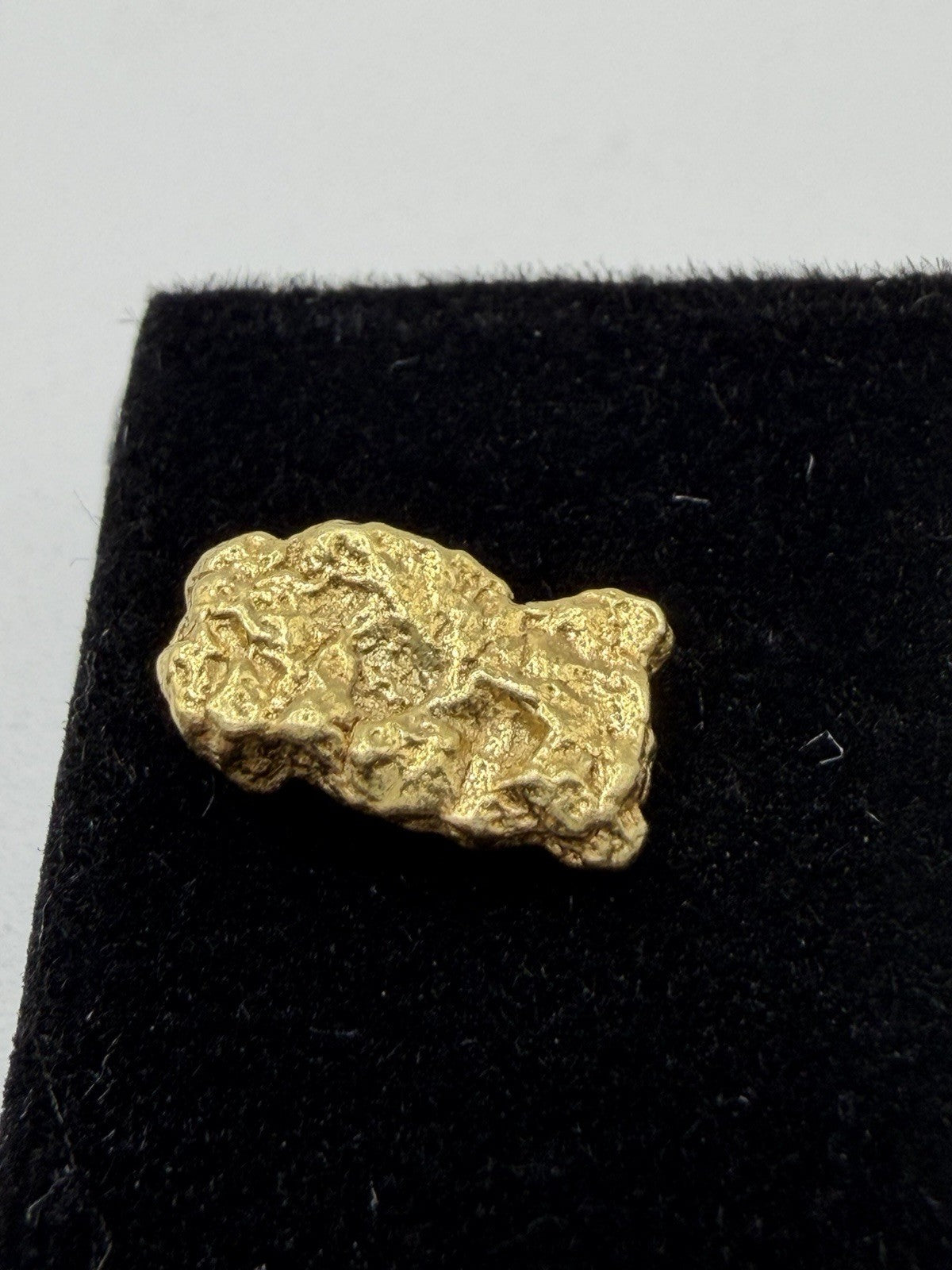Chunky Prichard Creek Idaho Gold Nugget 1.315g Placer Gold    1