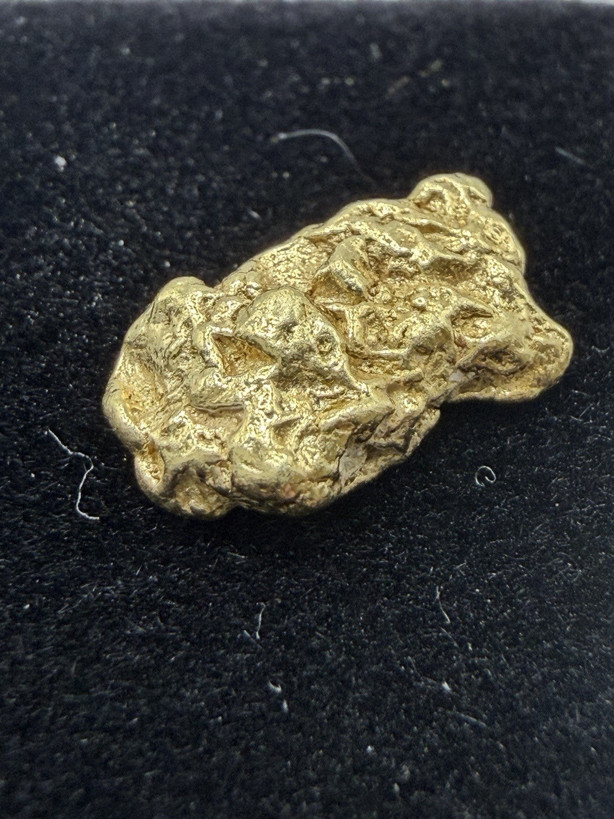 Chunky Prichard Creek Idaho Gold Nugget 1.315g Placer Gold    2