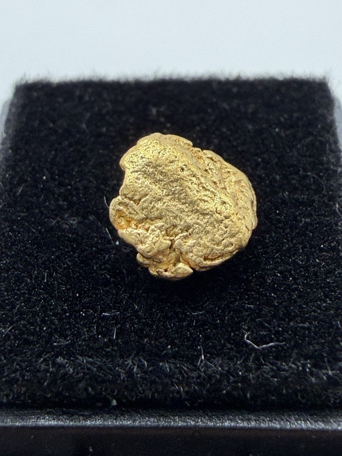Natural Chunky Trinity River CA Gold Nugget 0.502g Placer Gold    2