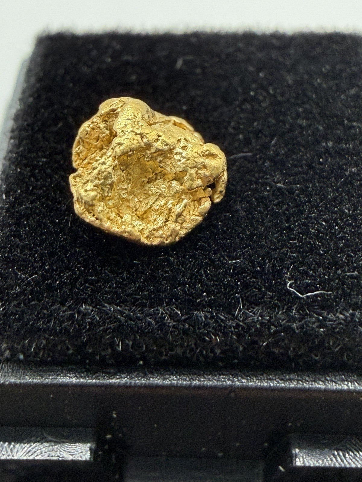 Natural Chunky Trinity River CA Gold Nugget 0.502g Placer Gold    1